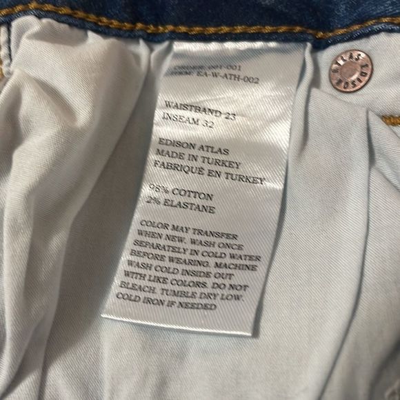 EDISON Atlas Jeans Straight Athletic Fit. Size 0. - Picture 9 of 14